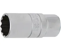 BGS Hlavice nástrčná na zapalovací svíčky s přídržnou gumou, dvanáctihranná, 12,5 mm (1/2"), BGS Hlavice nástrčná na zapalovací svíčky s přídržnou gumou, dvanáctihranná, 12,5 mm (1/2"),