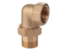 Topenářské šroubení rohové DN 15 - 1/2" mosazné  V4301