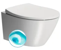 GSI MODO závěsná WC mísa, Swirlflush, 37x52cm, bílá dual-mat GSI MODO závěsná WC mísa, Swirlflush, 37x52cm, bílá dual-mat