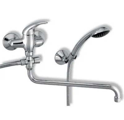 NOVASERVIS Vanová paneláková baterie 100 mm Metalia 55 bílá-chrom - 55075,1