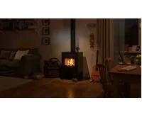 HS FLAMINGO Krbová kamna FLAMINGO ® KUALA olivová (9)