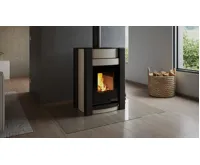 HS Flamingo Krbová kamna AQUAFLAM VARIO ® KALMAR 11kW krémová (teplovzdušná verze) (21)