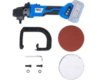 BGS Akumulátorová leštička a bruska,  bezkartáčová,  18 V,  bez akumulátoru (6)