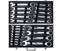 BGS Sada ráčnových očkoplochých klíčů, 6 - 32 mm, 22dílná (5)