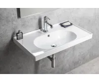 CERASTYLE BRAND keramické umyvadlo 80x45cm, bílá (4)