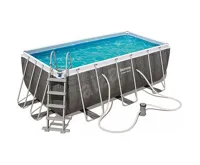 Bestway Bazén Power Steel Rattan 4,12 x 2,01 x 1,22 m - 56722 Bestway Bazén Power Steel Rattan 4,12 x 2,01 x 1,22 m - 56722