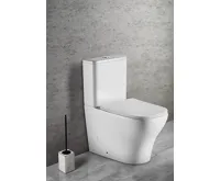 SAPHO BELLO WC kombi, Rimless, spodní/zadní odpad, bílá (4)