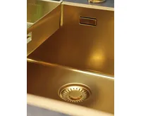 Nerezový dřez REGINOX SET MIAMI 500 GOLD + Baterie CANO + příslušenství, zlatá (10)