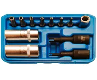 BGS Bity TS-profil (5ti hvězda) a hlavice pro servis klimatizace, 12 dílů, doplněk k BGS 10803