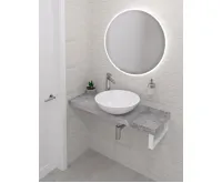 SAPHO AVICE deska pod umyvadlo 90x36cm, tl.5cm, cement