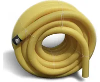 PVC drenážní trubka DN  50 žlutá děrovaná | 1m