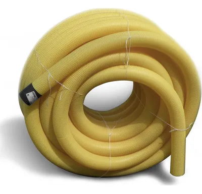 PVC drenážní trubka DN 160 žlutá děrovaná | 1m