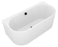 POLYSAN ASTRA DR MONOLITH nástěnná stojící vana 160x75x60cm, bílá