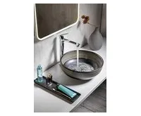 SAPHO PAX stojánková umyvadlová baterie vysoká, prodloužená hubice, chrom (1)