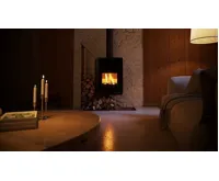 HS Flamingo Krbová kamna FLAMINGO DELUXE ® KAMPA levá, červená (13)