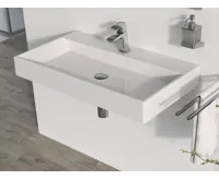 Ravak umyvadlo Natural 800 white bez přepadu s otvorem