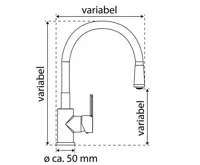 Eisl Flexo černá / nerez (15)