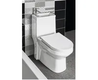 AQUALINE HYGIE WC kombi s umývátkem, zadní/spodní odpad, bílá (4)