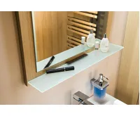 SAPHO NIROX zrcadlo v rámu 60x80cm, dub alabama (5)