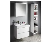 SAPHO LINEX galerka s LED osvětlením, 60x70x15cm, levá/pravá, bílá (1)