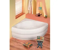 POLYSAN ALEXANDRA rohová vana 140x140x42cm, bílá (3)