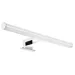 AQUALINE KRONAS LED svítidlo, 6W, 230V, 400x40x100mm, IP44, plast, chrom