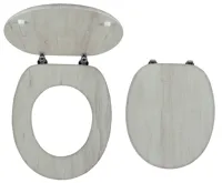 NOVASERVIS WC sedátko, dýhované MDF, panty kov-chrom - WC/DUBVELVET