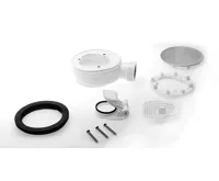 POLYSAN Vaničkový sifon, průměr 90mm, DN40, extra nízký, krytka nerez lesk (3)