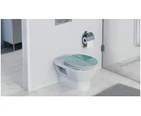 Schütte WC sedátko BLUE WOOD | MDF HG, Soft Close (10)