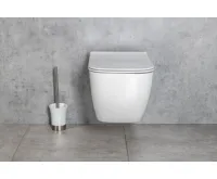 ISVEA VEA závěsná WC mísa Rimless, 34,5x52cm, bílá (6)