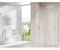 Ravak pevná stěna CPS-90 satin+Transparent Ravak pevná stěna CPS-90 satin+Transparent