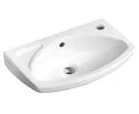 EGE VITRIFIYE Keramické umývátko 45x28cm, bílá