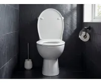 AQUALINE JOSE WC kombi, dvojtlačítko 3/6l, zadní odpad, bílá (6)