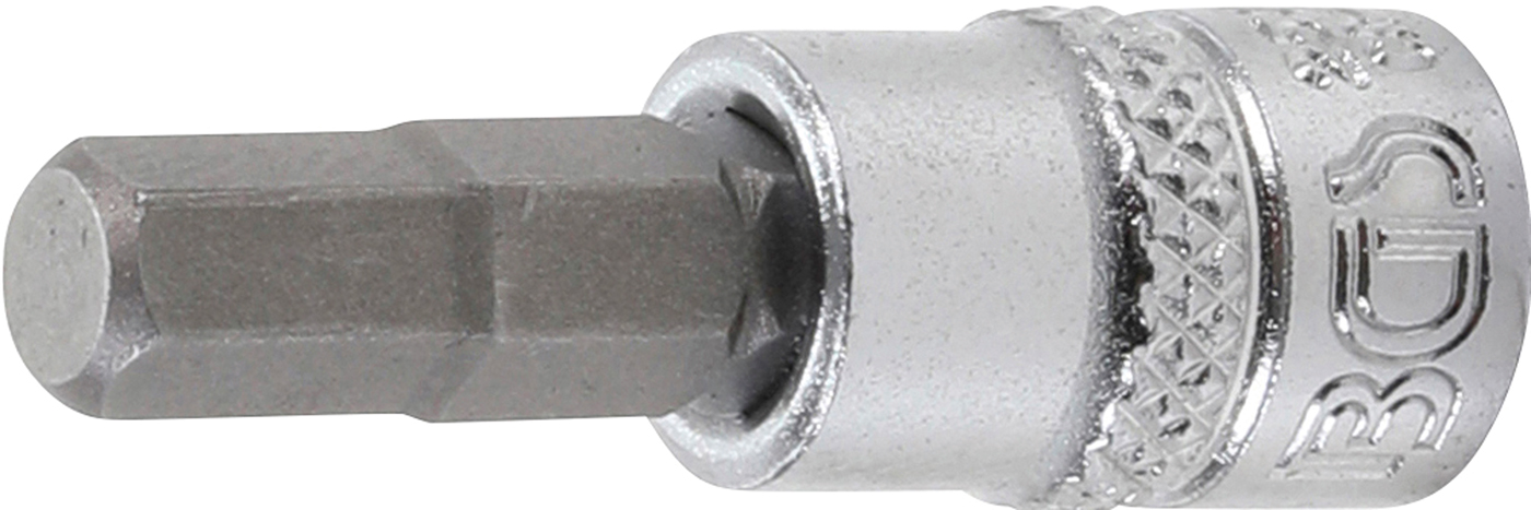 Bgs hlavice zástrčná 1/4" imbus 6.0 mm, zatíž. do 2 kg