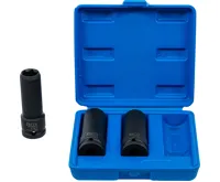 BGS Sada speciálních silových nástrčných hlavic,  12,5 mm (1/2"),  17 / 19 / 21 mm,  3dílná