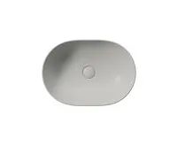 GSI PURA keramické umyvadlo na desku, 50x35cm, cenere mat (1)