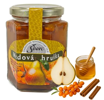 Milan Švorc Staročeské Novoměstské čaje - Medová hruška 275ml