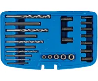 BGS Sada pro vytahování zalomených šroubů HSS, 25dílná