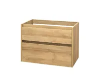 Opto, koupelnová skříňka, dub, 2 zásuvky, 810x580x458 mm Opto, koupelnová skříňka, dub, 2 zásuvky, 810x580x458 mm