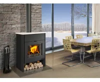 ROMOTOP Krbová kamna s teplovodním výměníkem RIANO 02W Keramika (2)