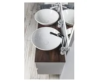 SAPHO DIMP keramické umyvadlo na desku, Ø 46cm, bílá (1)