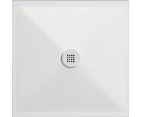 GSI Keramická sprchová vanička, čtverec 80x80x2cm, bílá mat GSI Keramická sprchová vanička, čtverec 80x80x2cm, bílá mat
