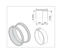 Protherm M3D Manžeta M3D + spona plastová SP3D (1)