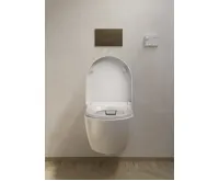 GSI WCLEAN závěsné WC Swirlflush s integrovaným elektronickým bidetem, bílá Extraglaze (12)