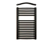 Koupelnový radiátor Thermal KDO 450/ 730 - černý mat Koupelnový radiátor Thermal KDO 450/ 730 - černý mat