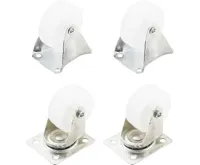 BGS Kolečka plastové, průměr 40 mm, pevné a otočné, sada 4 díly (2)