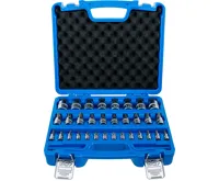 BGS Sada nástrčných hlavic | 6,3 mm (1/4") / 10 mm (3/8") / 12,5 mm (1/2") | vnitřní šestihran BGS Sada nástrčných hlavic | 6,3 mm (1/4") / 10 mm (3/8") / 12,5 mm (1/2") | vnitřní šestihran