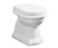 KERASAN RETRO WC mísa stojící, 38,5x59cm, zadní odpad, bílá (3)