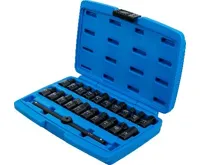 BGS Hlavice zástrčné 3/8" na olejové vany, tvrzené, sada 21 dílů (2)