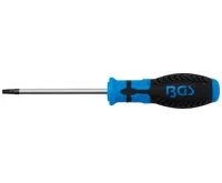 BGS Šroubovák, T-profil (pro Torx) s otvorem T27, Délka čepele 100 mm BGS Šroubovák, T-profil (pro Torx) s otvorem T27, Délka čepele 100 mm